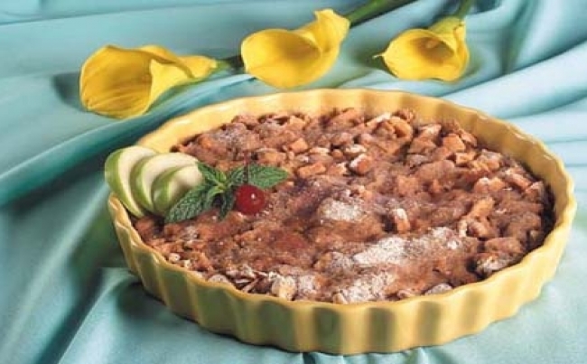 Torta rápida de manzanas